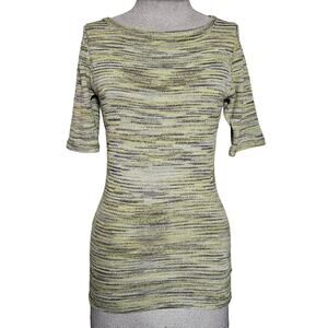 BCBGMAXAZRIA Short Sleeve Sweater Size XS